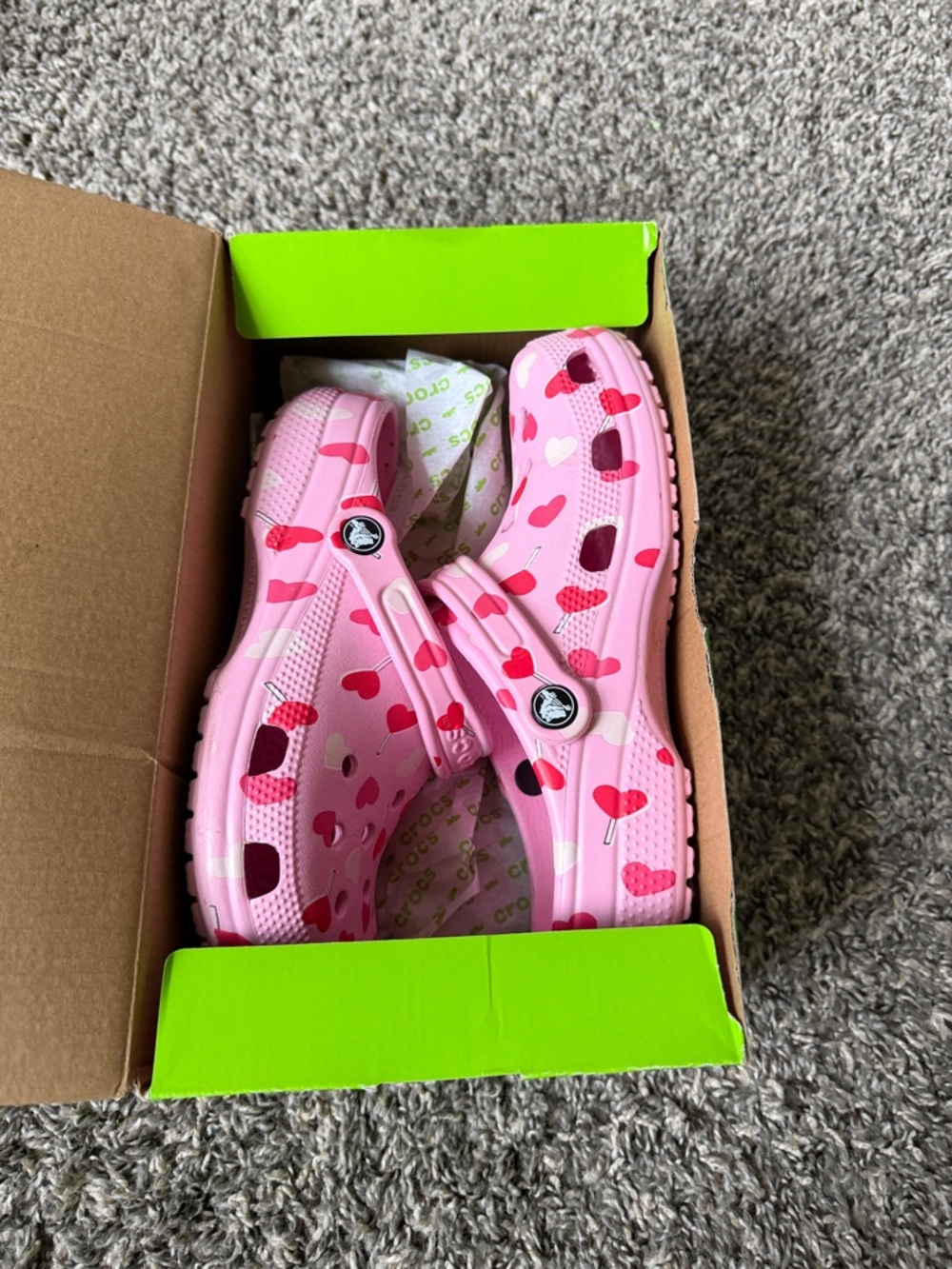CROCS Valentines Day Classic Clog - Picture 7 of 7